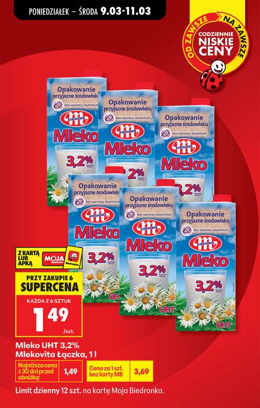 Biedronka - gazetka promocyjna Od poniedziałku, Z ladą tradycyjną od poniedziałku 09.03 do soboty 14.03 - strona 10