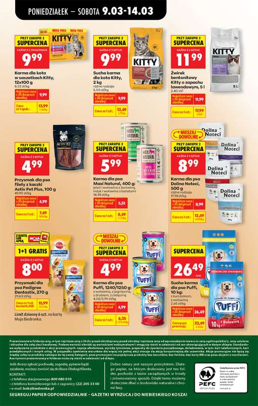 Biedronka - gazetka promocyjna Od poniedziałku, Z ladą tradycyjną od poniedziałku 09.03 do soboty 14.03 - strona 74