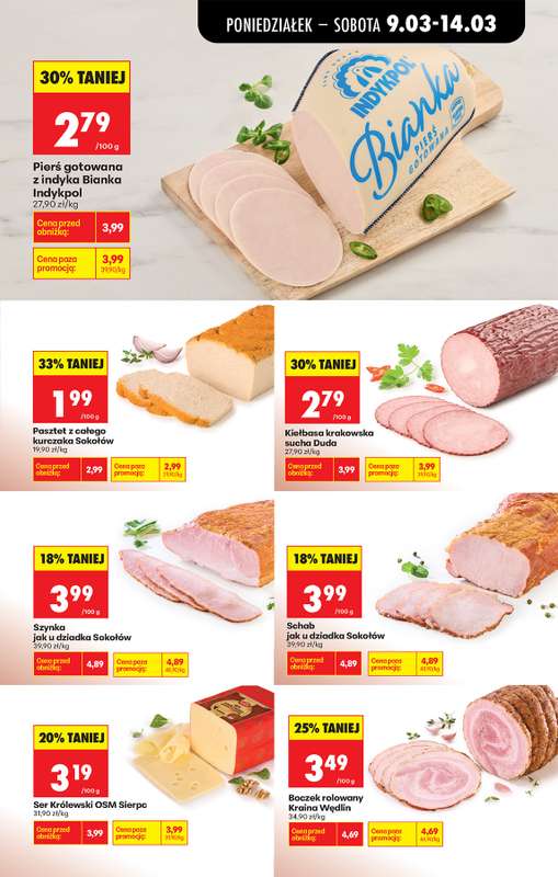 Biedronka - gazetka promocyjna Od poniedziałku, Z ladą tradycyjną od poniedziałku 09.03 do soboty 14.03 - strona 31