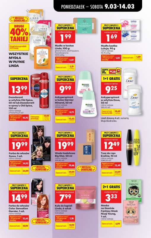 Biedronka - gazetka promocyjna Od poniedziałku, Z ladą tradycyjną od poniedziałku 09.03 do soboty 14.03 - strona 67