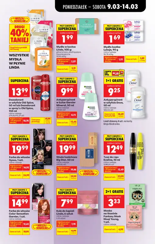 Biedronka - gazetka promocyjna Od poniedziałku, Z ladą tradycyjną od poniedziałku 09.03 do soboty 14.03 - strona 67