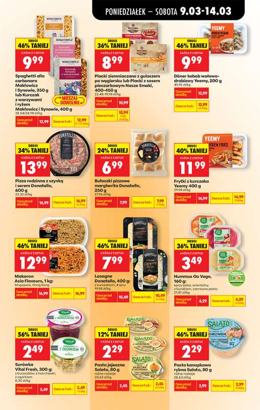 Biedronka - gazetka promocyjna Od poniedziałku, Z ladą tradycyjną od poniedziałku 09.03 do soboty 14.03 - strona 49