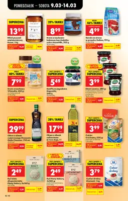 Biedronka - gazetka promocyjna Od poniedziałku, Z ladą tradycyjną od poniedziałku 09.03 do soboty 14.03 - strona 48