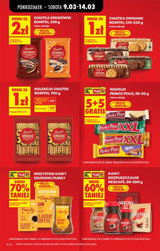 Biedronka - gazetka promocyjna Od poniedziałku, Z ladą tradycyjną od poniedziałku 09.03 do soboty 14.03 - strona 16