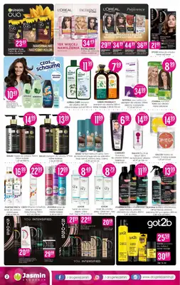 Drogerie Jasmin - gazetka promocyjna Gazetka od poniedziałku 09.03 do wtorku 31.03 - strona 2