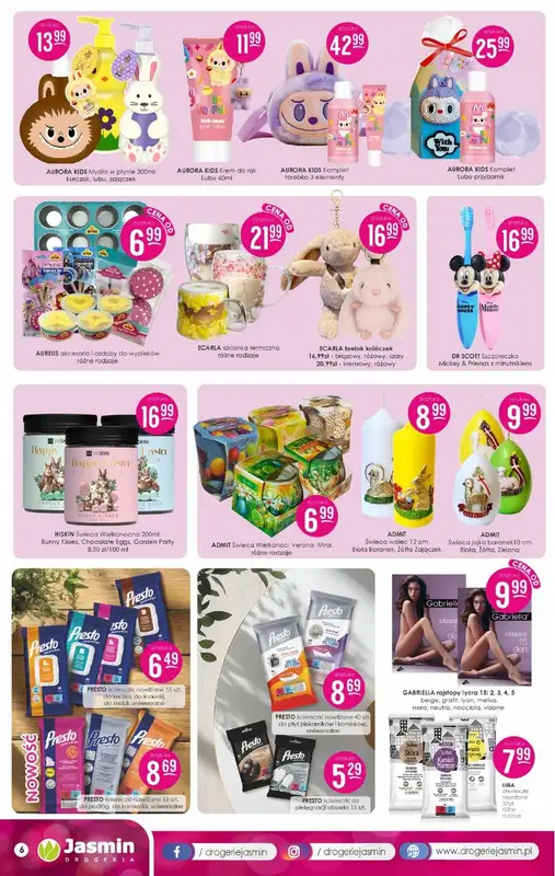 Drogerie Jasmin - gazetka promocyjna Gazetka od poniedziałku 09.03 do wtorku 31.03 - strona 6