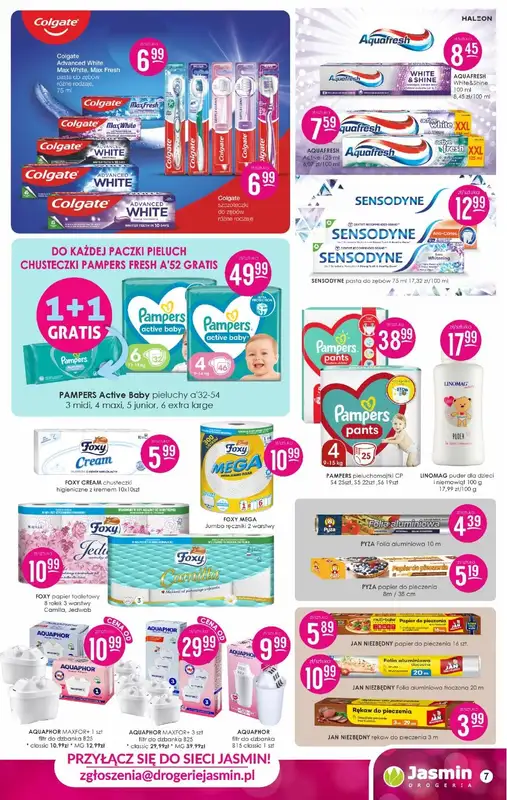 Drogerie Jasmin - gazetka promocyjna Gazetka od poniedziałku 09.03 do wtorku 31.03 - strona 7