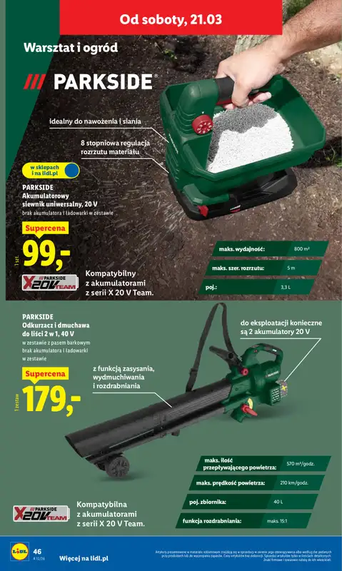 Lidl - gazetka promocyjna Katalog od poniedziałku 16.03 do soboty 21.03 - strona 54