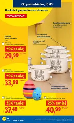 Lidl - gazetka promocyjna Katalog od poniedziałku 16.03 do soboty 21.03 - strona 16