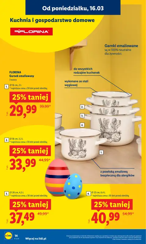 Lidl - gazetka promocyjna Katalog od poniedziałku 16.03 do soboty 21.03 - strona 16