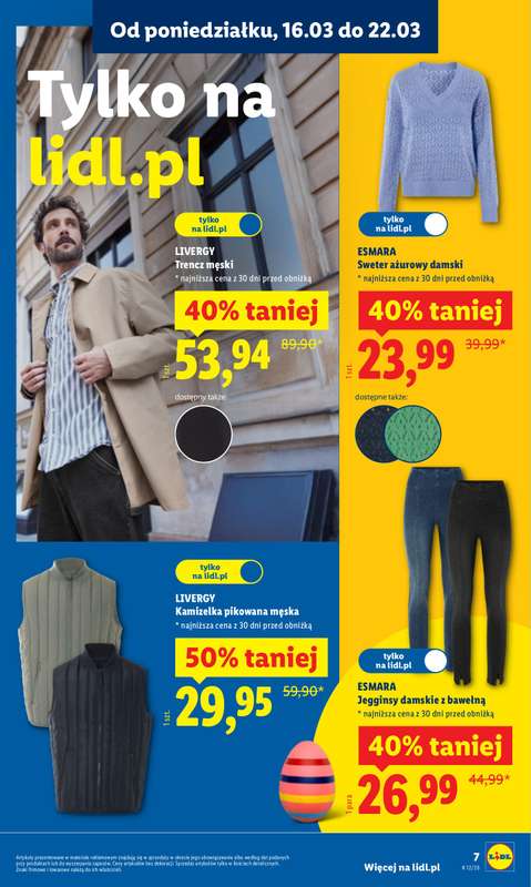 Lidl - gazetka promocyjna Katalog od poniedziałku 16.03 do soboty 21.03 - strona 9