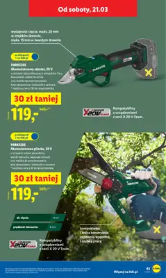 Lidl - gazetka promocyjna Katalog od poniedziałku 16.03 do soboty 21.03 - strona 51
