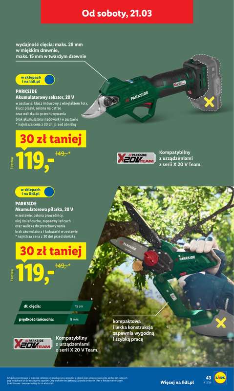 Lidl - gazetka promocyjna Katalog od poniedziałku 16.03 do soboty 21.03 - strona 51