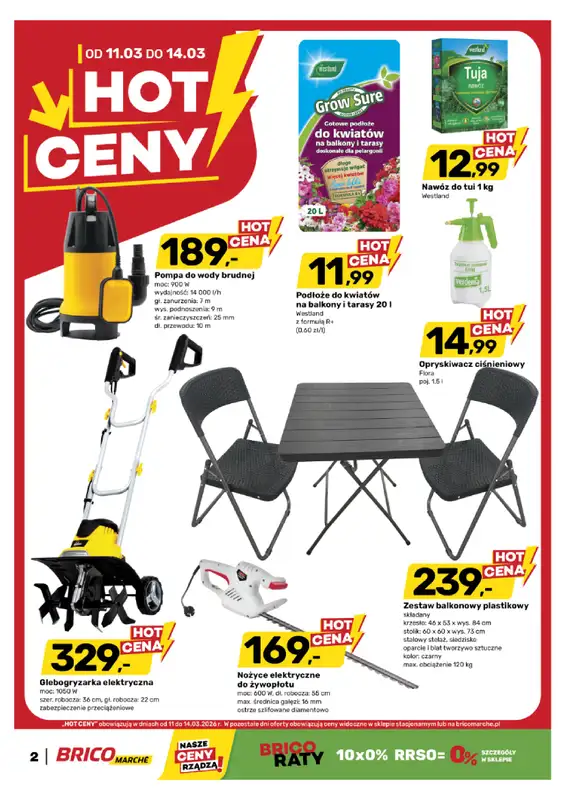 Bricomarche - gazetka promocyjna Hot Ceny   - strona 2