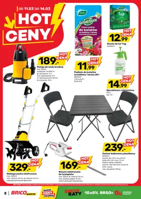 Bricomarche - gazetka promocyjna Gazetka od środy 11.03 do soboty 21.03 - strona 2