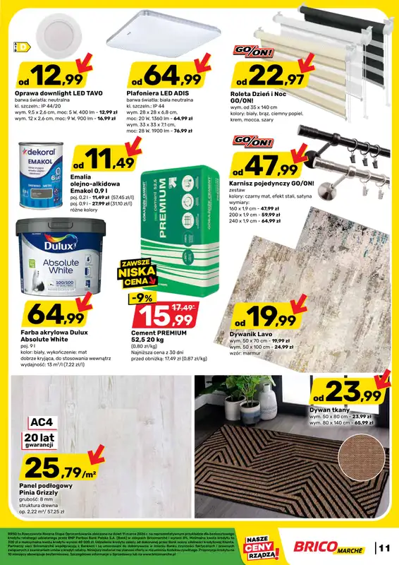 Bricomarche - gazetka promocyjna Gazetka od środy 11.03 do soboty 21.03 - strona 11