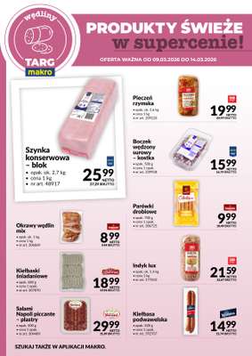 Makro - gazetka promocyjna Targ MAKRO - oferta świeża w super cenach! od poniedziałku 09.03 do soboty 14.03 - strona 3