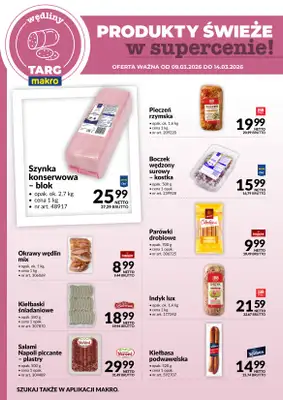 Makro - gazetka promocyjna Targ MAKRO - oferta świeża w super cenach! od poniedziałku 09.03 do soboty 14.03 - strona 3