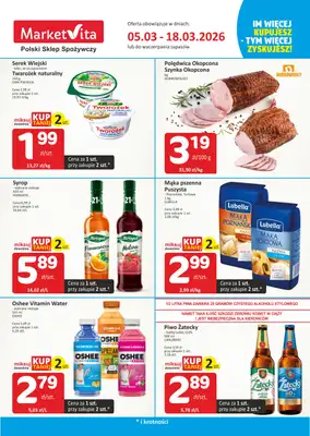 Marketvita - gazetka promocyjna Wielosztuki  do środy 18.03