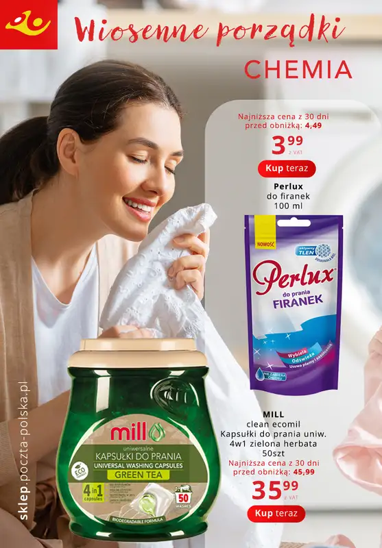 Poczta Polska - gazetka promocyjna Gazetka Wiosenne porządki od poniedziałku 09.03 do niedzieli 22.03 - strona 2