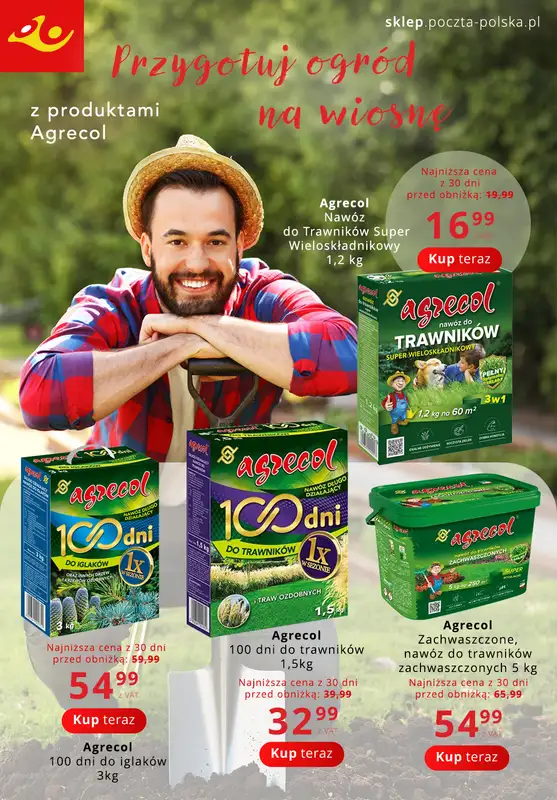 Poczta Polska - gazetka promocyjna Gazetka Wiosenne porządki od poniedziałku 09.03 do niedzieli 22.03 - strona 6