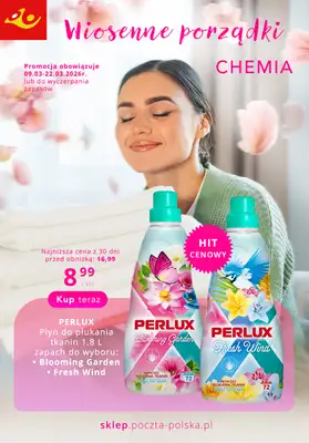 Poczta Polska - gazetka promocyjna Gazetka Wiosenne porządki od poniedziałku 09.03 do niedzieli 22.03