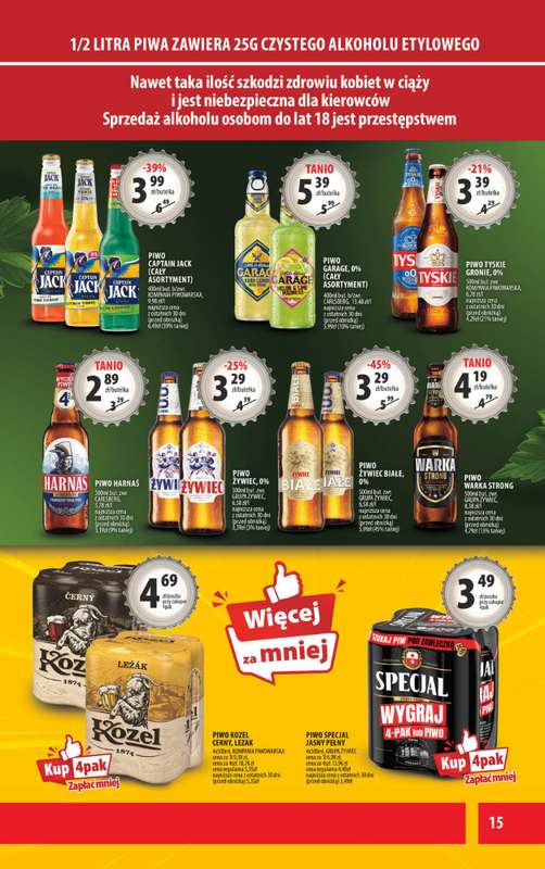 Arhelan - gazetka promocyjna Gazetka od piątku 13.03 do niedzieli 22.03 - strona 15