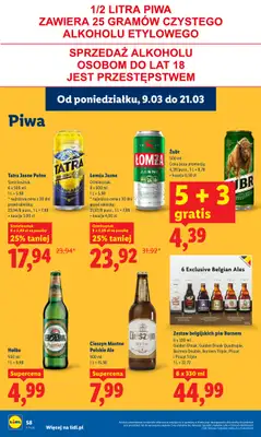 Lidl - gazetka promocyjna Oferta od poniedziałku od poniedziałku 09.03 do środy 11.03 - strona 58