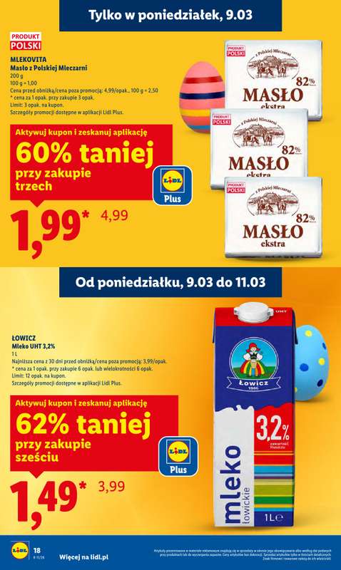 Lidl - gazetka promocyjna Oferta od poniedziałku od poniedziałku 09.03 do środy 11.03 - strona 18