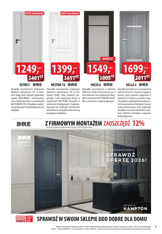 Dobre Dla Domu - gazetka promocyjna Gazetka od poniedziałku 09.03 do czwartku 30.04 - strona 7
