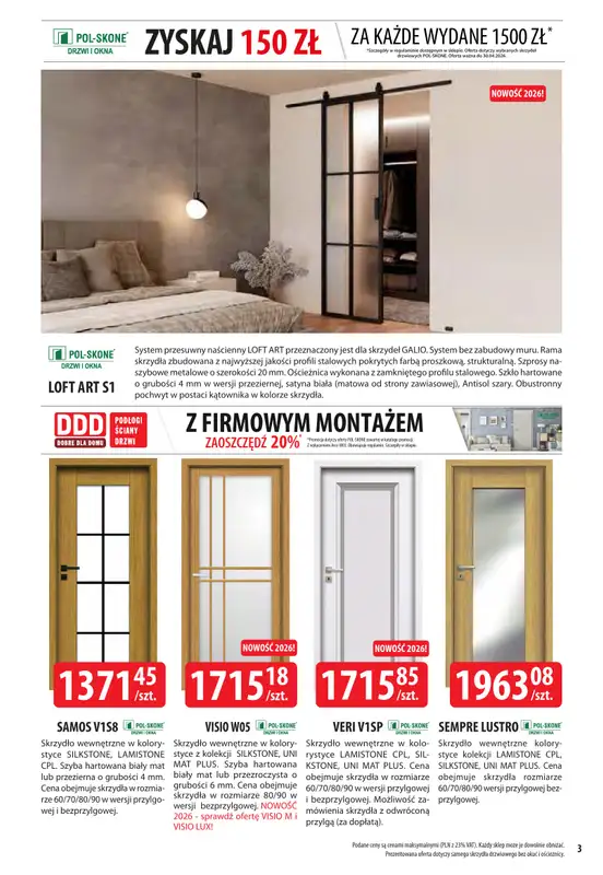 Dobre Dla Domu - gazetka promocyjna Gazetka od poniedziałku 09.03 do czwartku 30.04 - strona 3