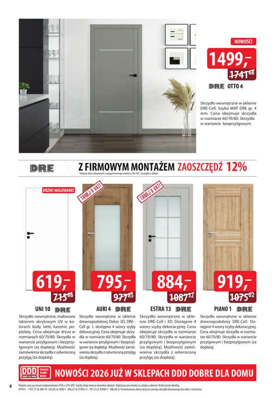 Dobre Dla Domu - gazetka promocyjna Gazetka od poniedziałku 09.03 do czwartku 30.04 - strona 6