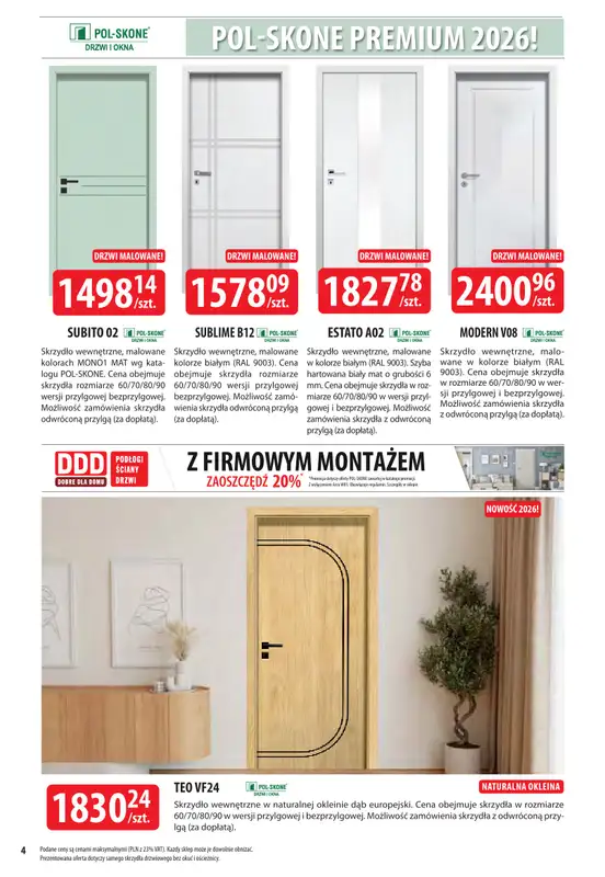 Dobre Dla Domu - gazetka promocyjna Gazetka od poniedziałku 09.03 do czwartku 30.04 - strona 4