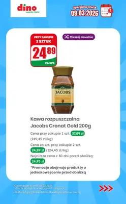 Dino - gazetka promocyjna Specjalna oferta na 09.03.2026 - promocje spoza gazetki od poniedziałku 09.03 do poniedziałku 09.03 - strona 11
