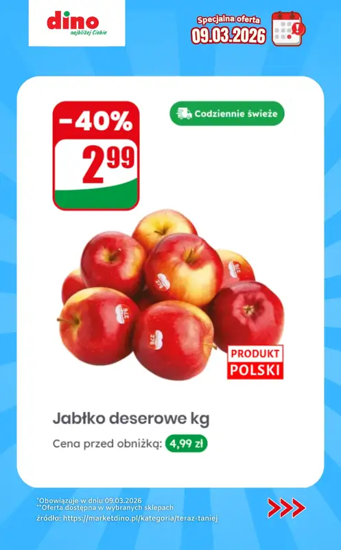 Dino - gazetka promocyjna Specjalna oferta na 09.03.2026 - promocje spoza gazetki   - strona 2