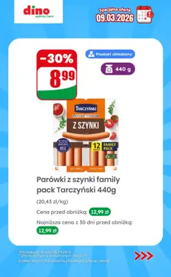 Dino - gazetka promocyjna Specjalna oferta na 09.03.2026 - promocje spoza gazetki od poniedziałku 09.03 do poniedziałku 09.03 - strona 8
