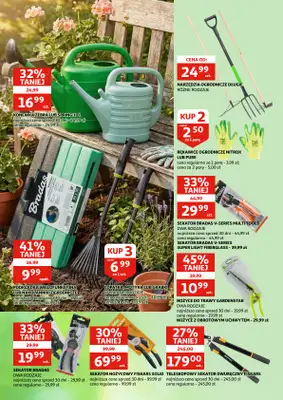 Auchan - gazetka promocyjna Gazetka Racibórz I Twój ogród zaczyna się tutaj od środy 11.03 do soboty 04.04 - strona 14