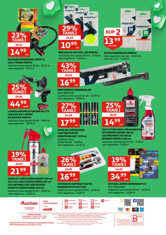 Auchan - gazetka promocyjna Gazetka Racibórz I Twój ogród zaczyna się tutaj od środy 11.03 do soboty 04.04 - strona 20