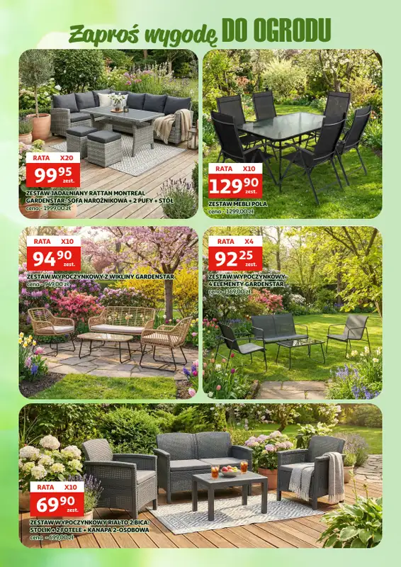 Auchan - gazetka promocyjna Gazetka Zielona Góra I Twój ogród zaczyna się tutaj od środy 11.03 do soboty 04.04 - strona 2