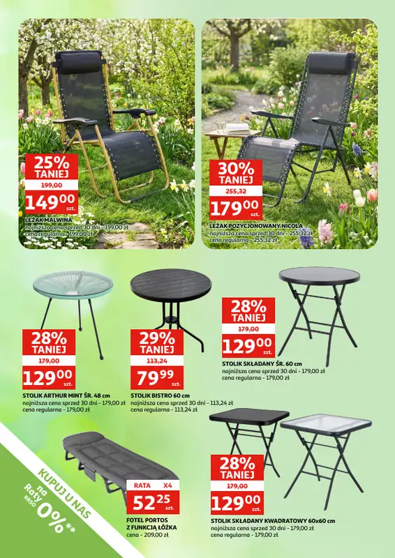 Auchan - gazetka promocyjna Gazetka Zielona Góra I Twój ogród zaczyna się tutaj od środy 11.03 do soboty 04.04 - strona 4