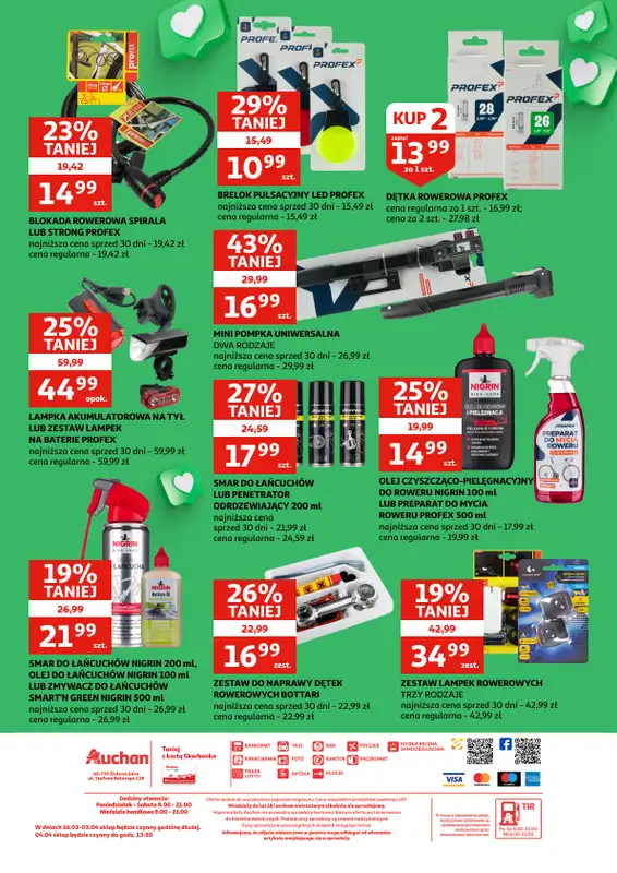 Auchan - gazetka promocyjna Gazetka Zielona Góra I Twój ogród zaczyna się tutaj od środy 11.03 do soboty 04.04 - strona 20