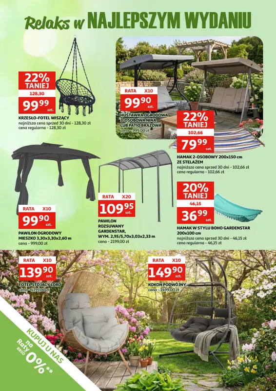 Auchan - gazetka promocyjna Gazetka Zielona Góra I Twój ogród zaczyna się tutaj od środy 11.03 do soboty 04.04 - strona 8