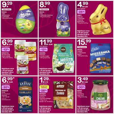 DELECTA Mix dekoracji Wielkanocnych różne rodzaje