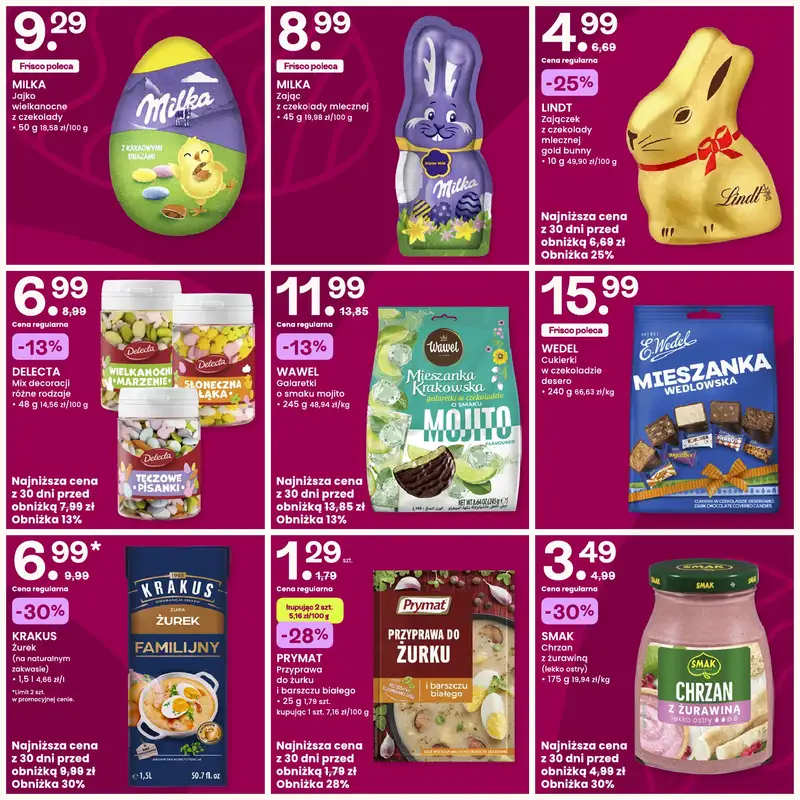 Frisco - gazetka promocyjna Gazetka od poniedziałku 09.03 do niedzieli 22.03 - strona 9