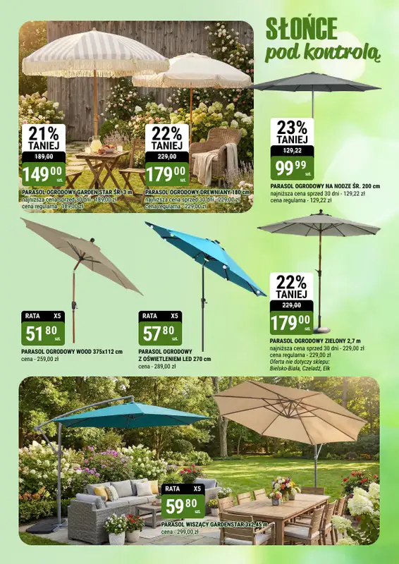 bi1 - gazetka promocyjna Gazetka Legnica I Twój ogród zaczyna się tutaj od środy 11.03 do soboty 04.04 - strona 9