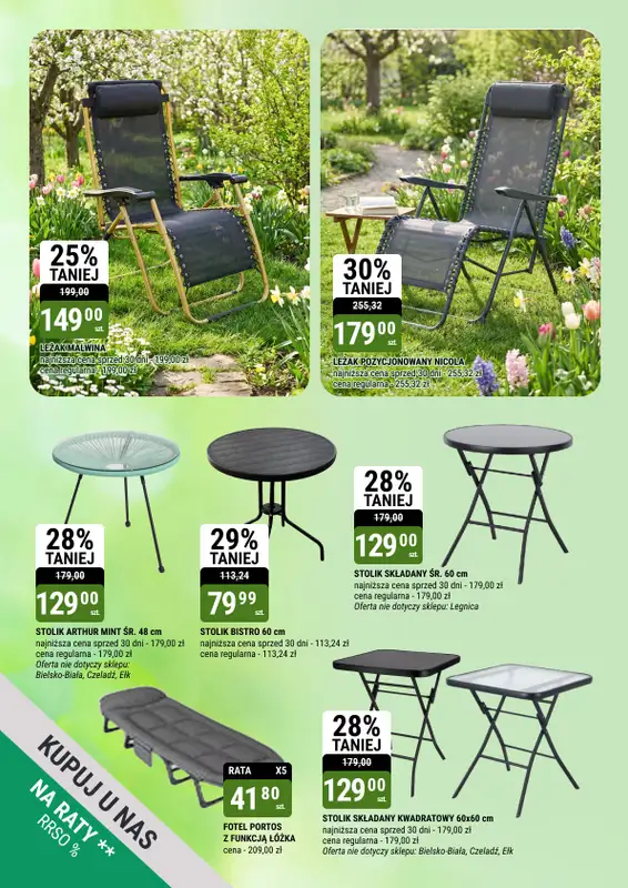 bi1 - gazetka promocyjna Gazetka Legnica I Twój ogród zaczyna się tutaj od środy 11.03 do soboty 04.04 - strona 4