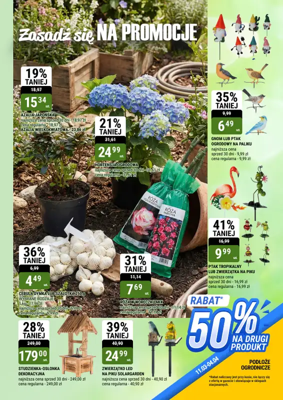 bi1 - gazetka promocyjna Gazetka Rzeszów I Twój ogród zaczyna się tutaj od środy 11.03 do soboty 04.04 - strona 11