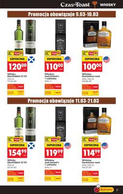 Biedronka - gazetka promocyjna Czas na toast od poniedziałku 09.03 do soboty 21.03 - strona 27