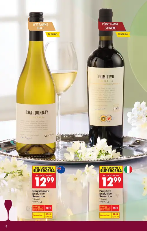 Biedronka - gazetka promocyjna Czas na toast od poniedziałku 09.03 do soboty 21.03 - strona 6