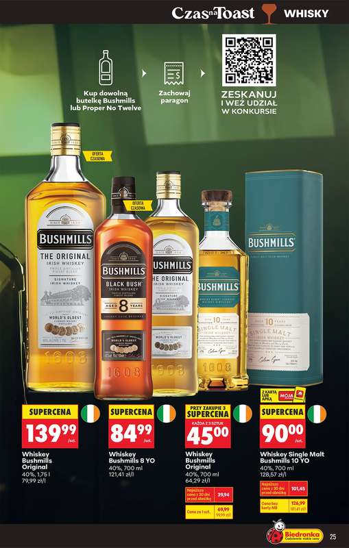 Biedronka - gazetka promocyjna Czas na toast od poniedziałku 09.03 do soboty 21.03 - strona 25